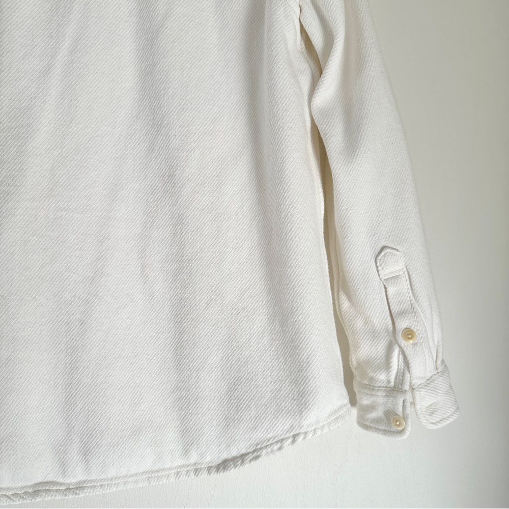 Outerknown Blanket Shirt, White, XS/Small - Picture 10 of 14